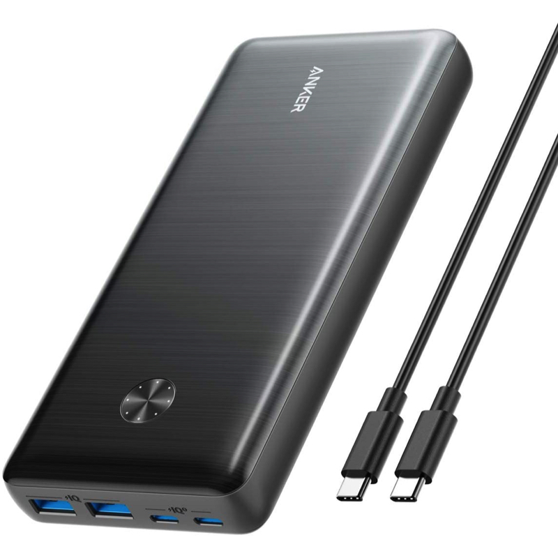 Pin Dự Phòng Anker PowerCore III Elite 25.600mAh Hỗ Trợ Sạc Nhanh Power Delivery PD 87W Tích Hợp USB Type-C In/Out (có hỗ trợ sạc macbook) - A1291 - Hàng chính hãng