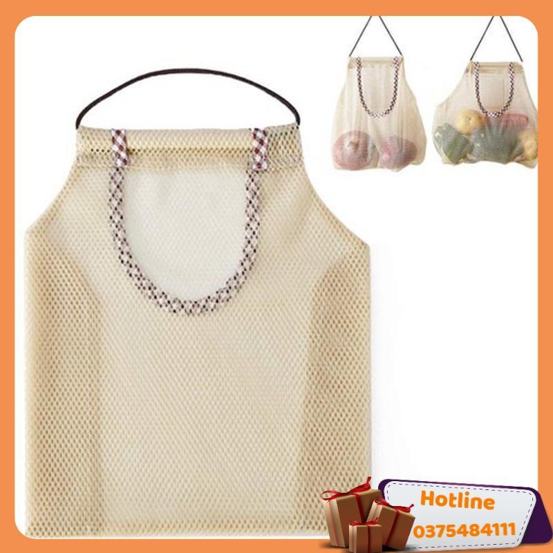 Combo 2 Túi Lưới Đa Năng Đựng Hành Tỏi Nhà Bếp - Hàng Loại 1