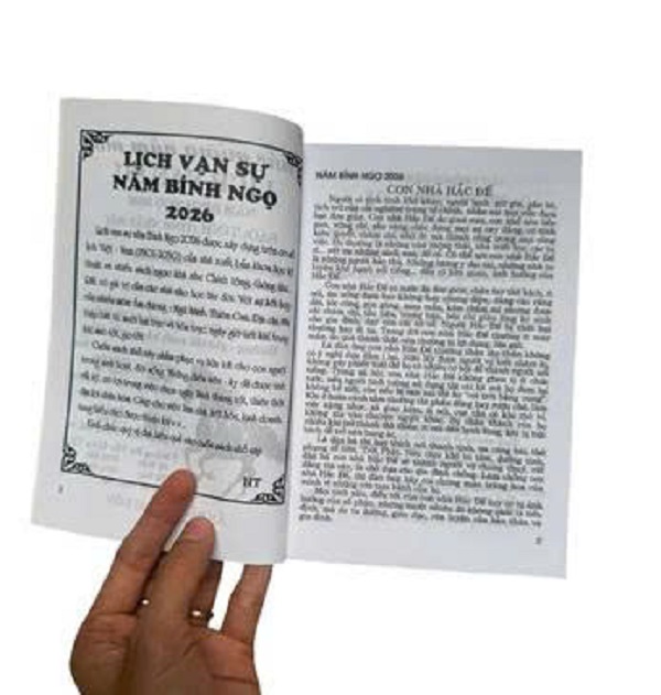 [KoSuyTu] Lịch Vạn Sự 2026 - BÍNH NGỌ