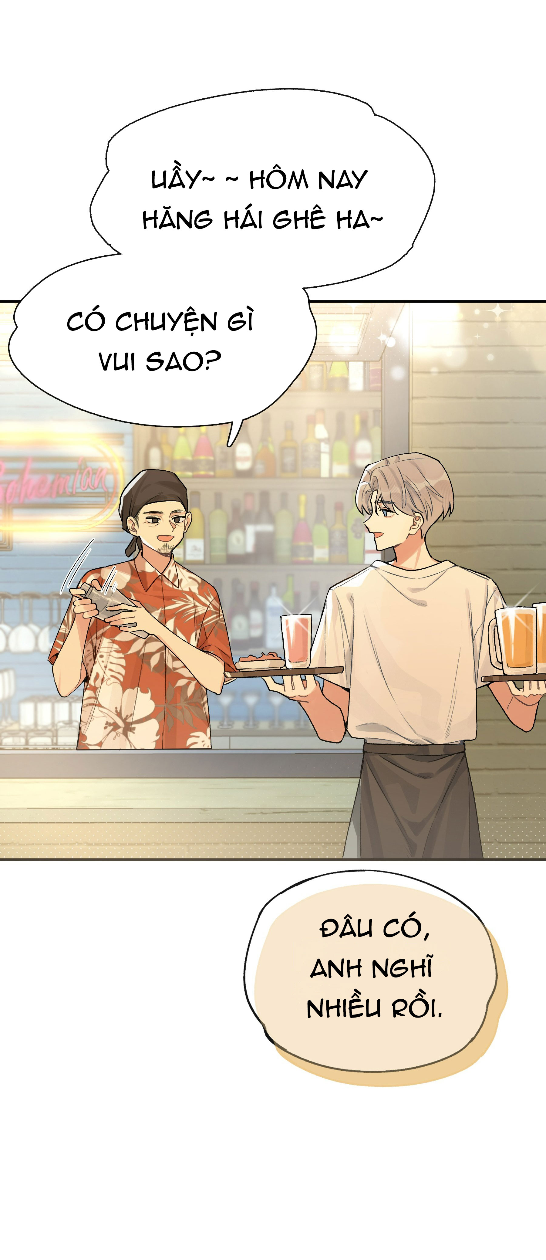 hôm nay anh đã chịu lộ tẩy chưa? chapter 2.1 4