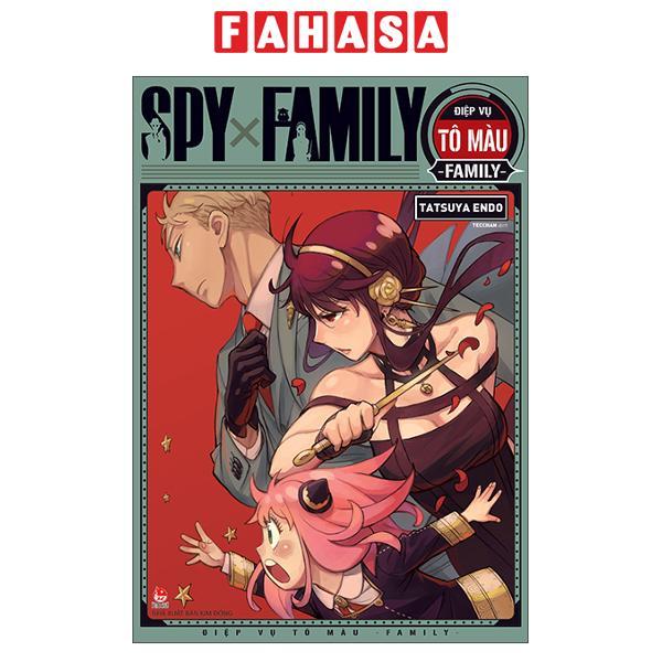 Sách - Spy X Family - Điệp Vụ Tô Màu - Family