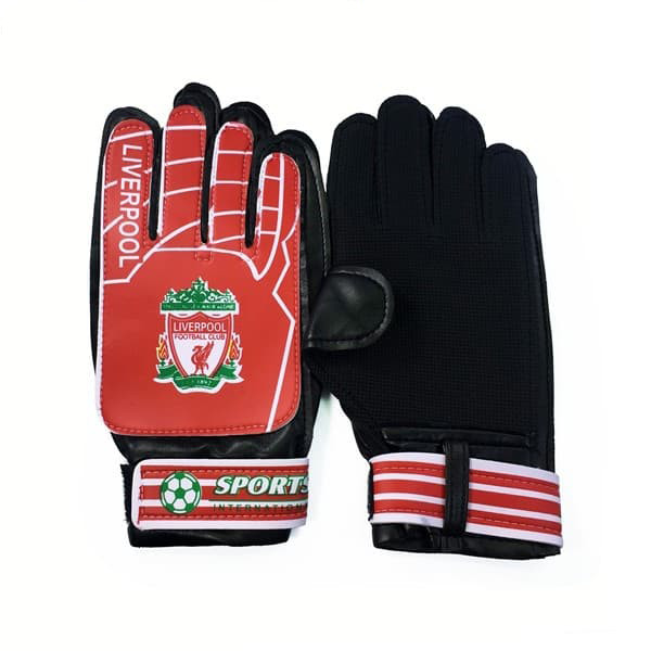 Găng Tay Thủ Môn Cao Cấp Bắt Siêu Dính Bóng Liverpool Người Lớn (Freesize)