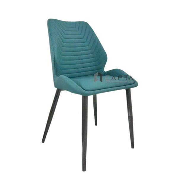 Bộ bàn ghế tiếp khách đá phiến tròn 60 cm 2 ghế có nệm nhập khẩu SL TE1543-06EC / ECO 21A-P Nội thất Capta