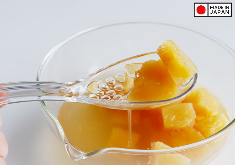 Thìa nhựa ăn súp Kokubo Slotted Spoon - Made in Japan