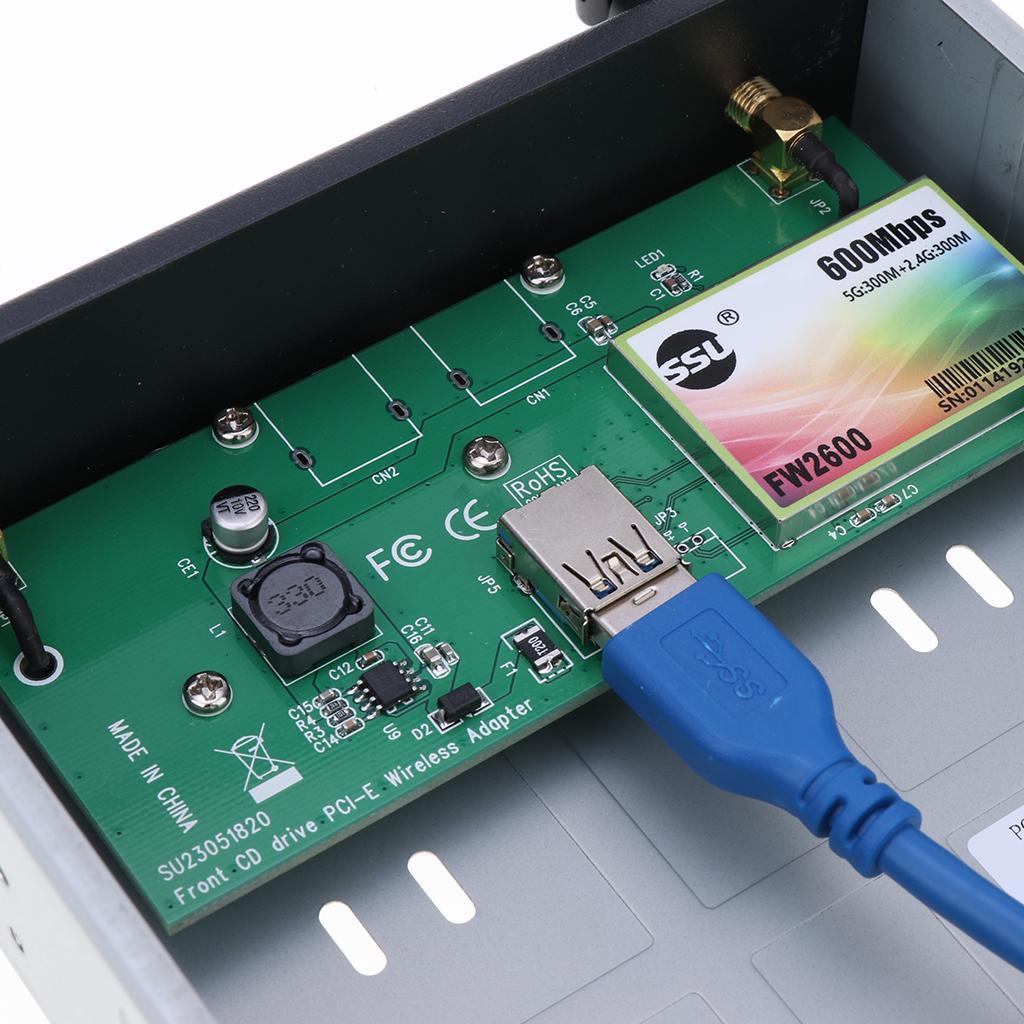 600Mbps WIFI WLAN Card Desktop WIFI WLAN Card Network Adapter for Windows