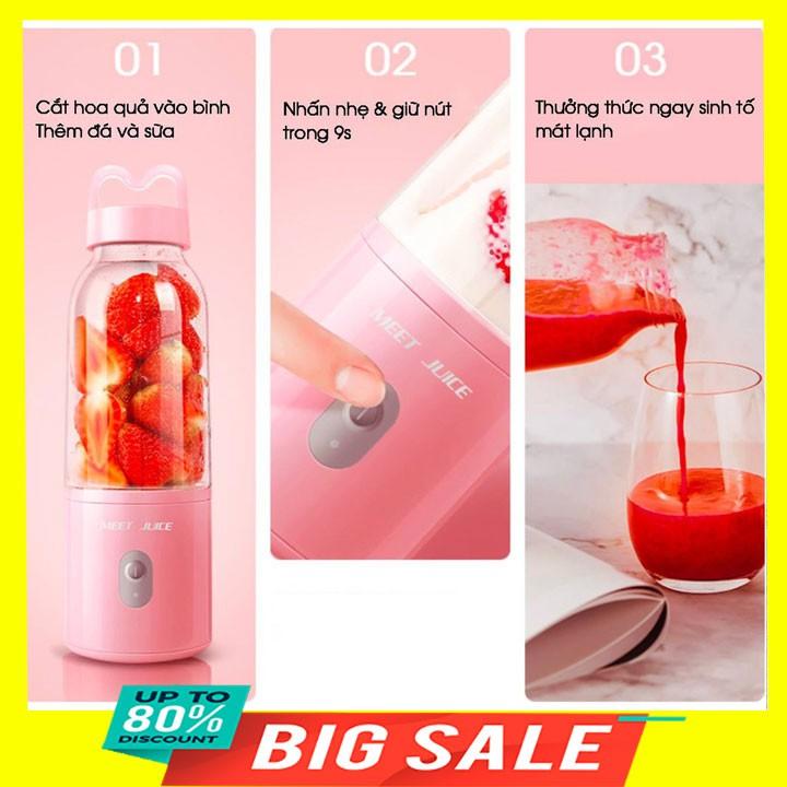 Máy Xay Sinh Tố Đa Năng Cầm Tay Meet Juice