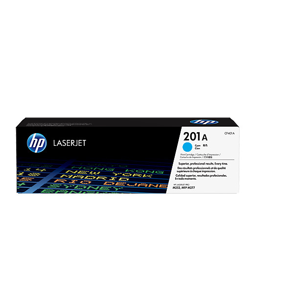 HP 201A Cyan Original LaserJet Toner Cartridge (CF401A)  - Hàng chính hãng