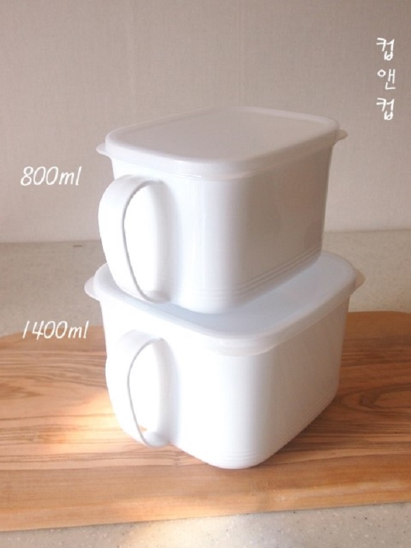 Combo 03 Hộp bảo quản thực phẩm nắm mềm, có tay cầm - Nội địa Nhật
