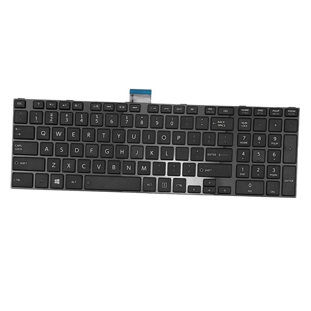 Keyboard US QWERTY Exchange Keyboard Replacement for Toshiba P850 P855 P870