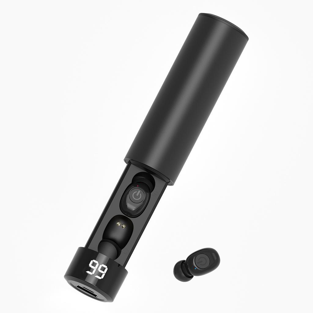 Bluetooth 5.0 Earphone with Dual Mic Waterproof Wireless