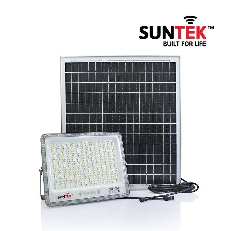 Đèn Pha Cao Áp Năng Lượng Mặt Trời SUNTEK P25 - Hàng Chính Hãng - Bảo hành 3 năm 1 đổi 1