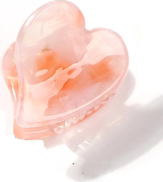 Set 5 kẹp tóc xuất Nhật vân đá cao cấp KAH61 hình tim mẫu HOT