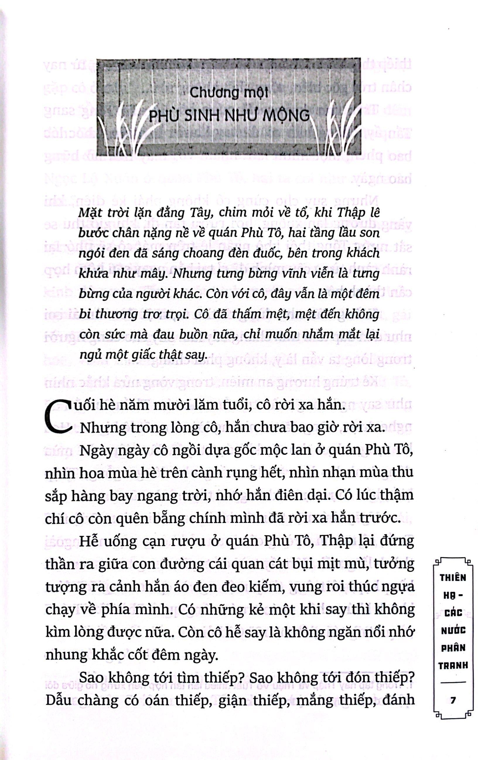 Trúc Thư Dao 4 - Thiên Hạ - Các Nước Phân Tranh