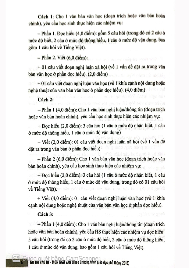 Ôn luyện thi vào 10 Môn Ngữ văn - Theo chương trình Giáo dục phổ thông 2018