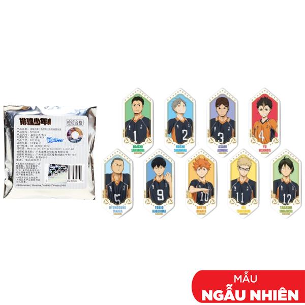 Huy Hiệu Trang Trí Haikyuu - Karasuno - Nullset - ToTy NK01 (Mẫu Sản Phẩm Bên Trong Là Ngẫu Nhiên)