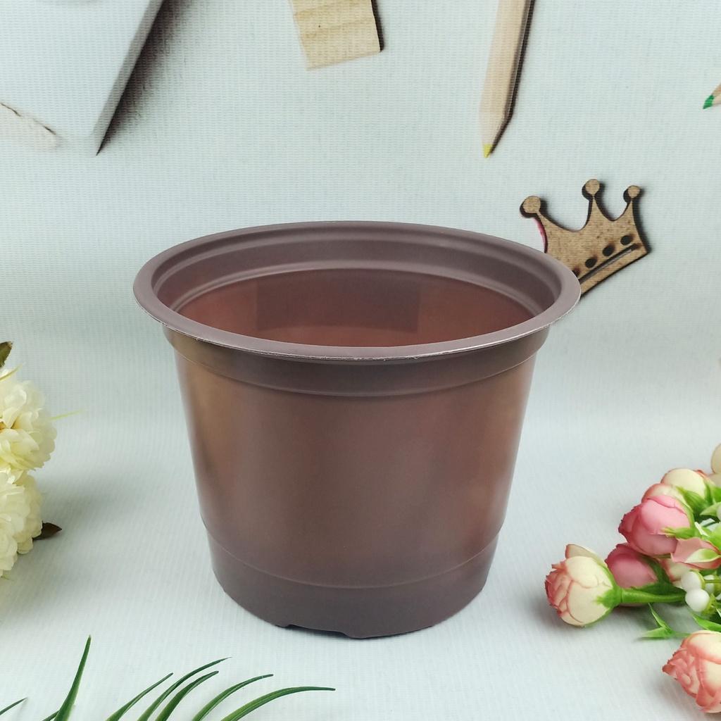 Combo 5 cái Chậu nhựa Mềm trồng cây 20x15cm