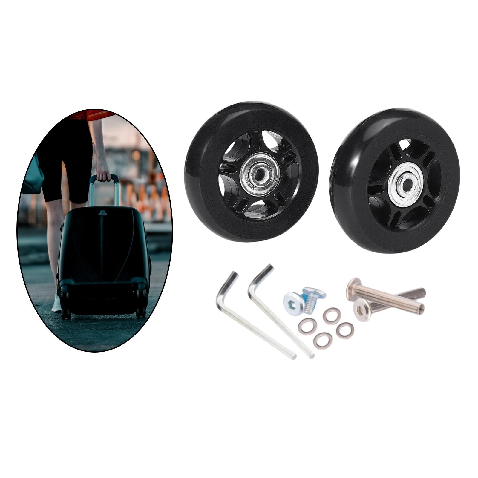 Luggage Suitcase Wheels Wear-Resistant Flexible Repair Kit Parts