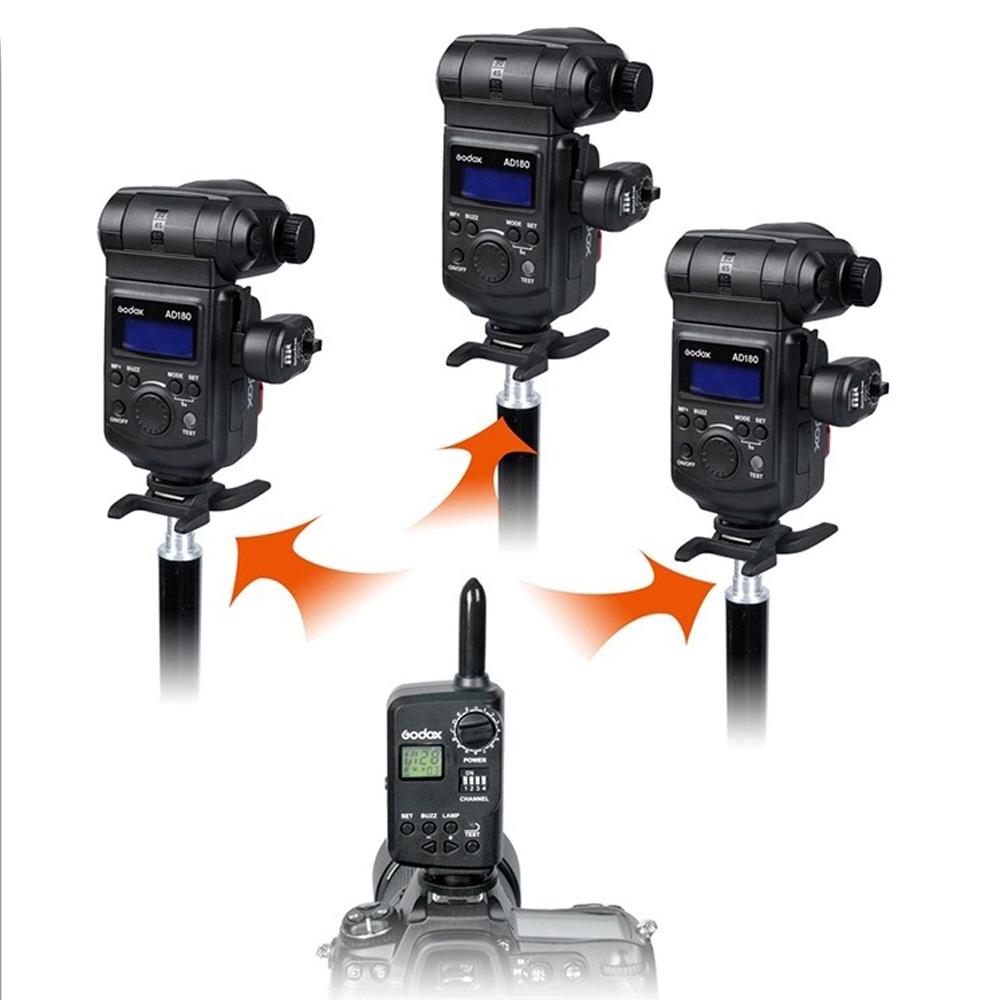 Bộ điều khiển nguồn không dây Godox FT-16 Kích hoạt đèn flash từ xa cho Godox Witstro AD180 AD360 Đèn flash Speedlite Canon Nikon