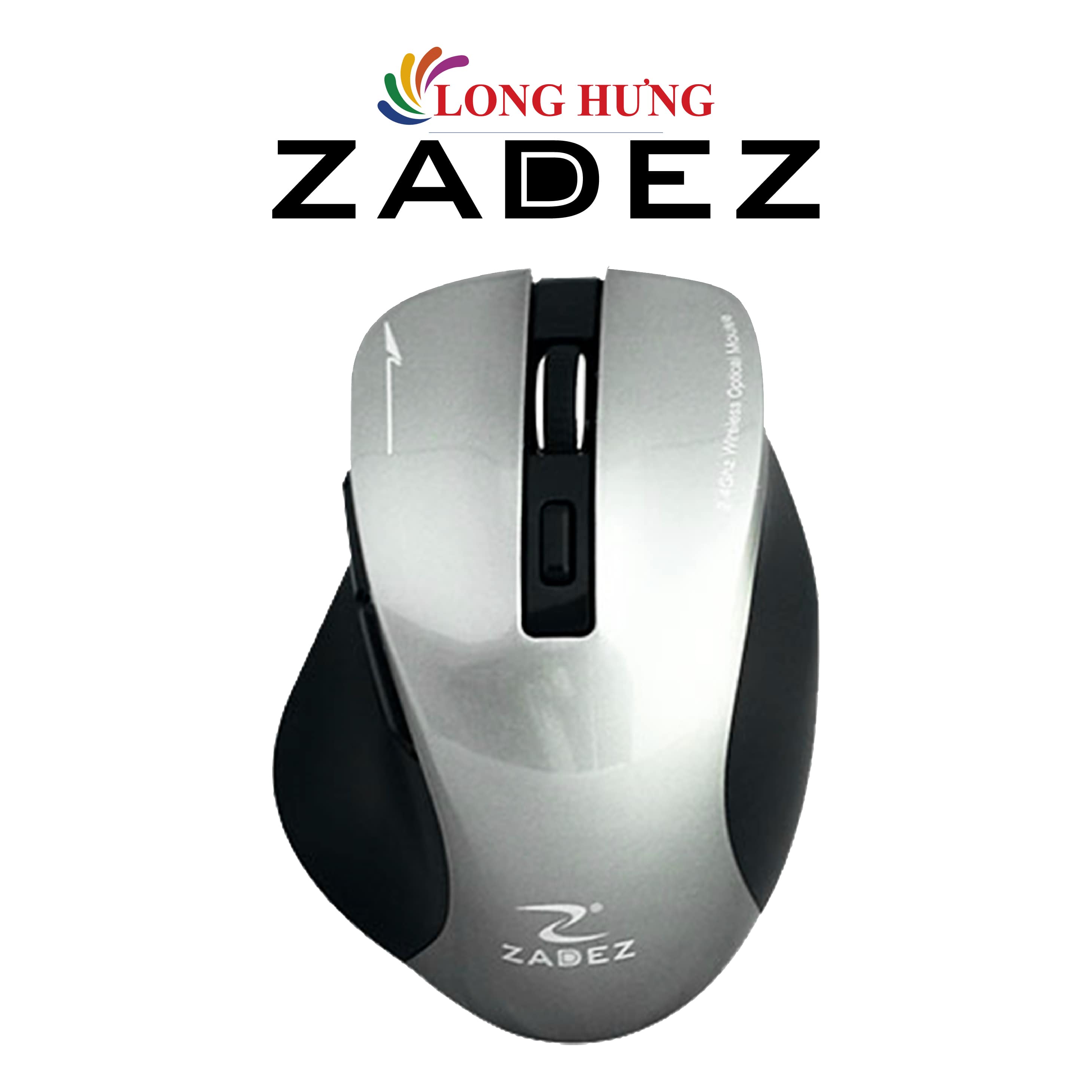 Chuột không dây Zadez M-353GY - Hàng chính hãng