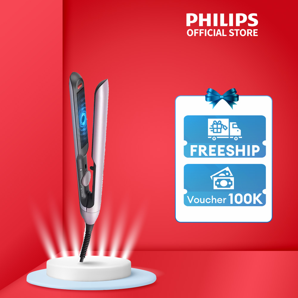 Máy Duỗi, Ép Tóc Philips Bhs53000