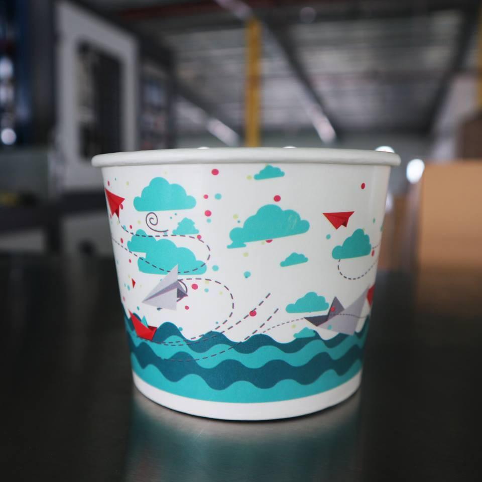 Tô kem giấy 12oz