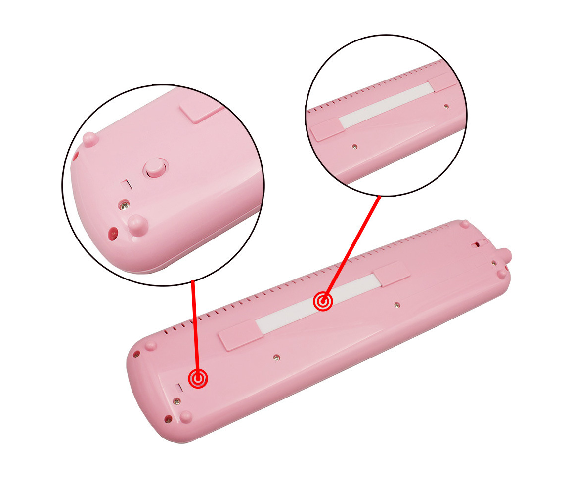 Kèn Melodion, Melodica, Pianica - Irin SP-32K - 32 phím, màu hồng, nhựa ABS an toàn, không độc hại - Hàng chính hãng