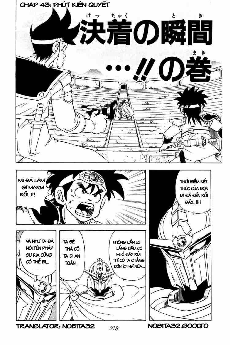 dragon quest - dấu ấn rồng thiêng chapter 43 1