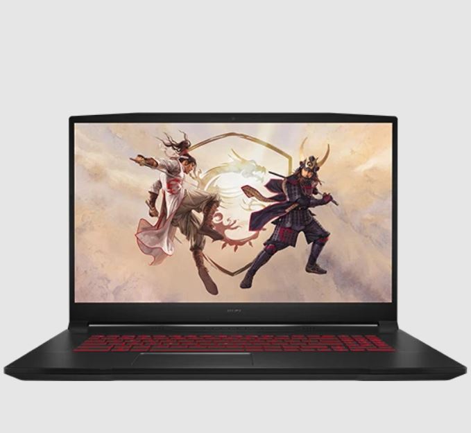 Laptop MSI Gaming Katana GF76 11UE-446VN (i7-11800H Gen 11th | 16 GB DDR4 | SSD 512GB PCIe | VGA RTX 3060 6GB GDDR6 | 17.3 FHD IPS 144Hz | Win11|Black) - Hàng Chính hãng