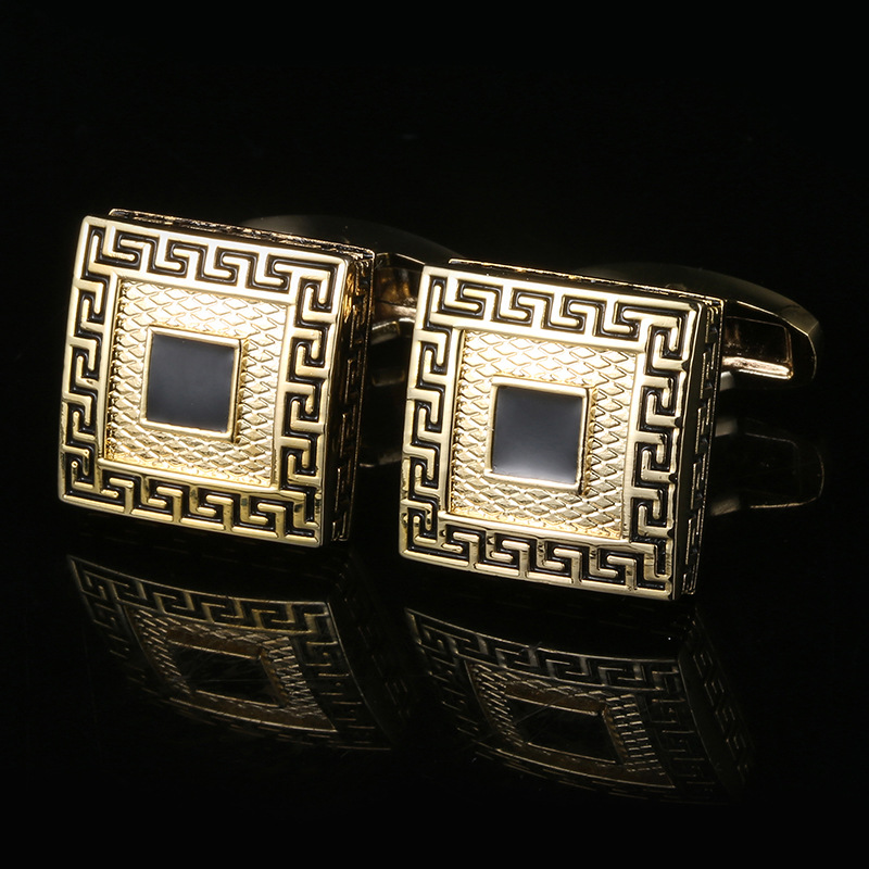 Bộ Khuy Măng Sét - Cufflink Hàng Cao Cấp QT1402