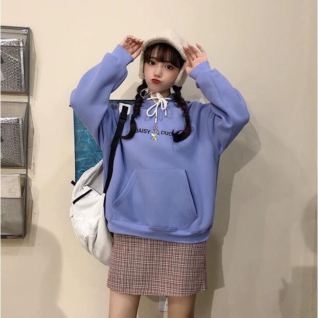 ÁO HOODIE NAM NỮ DAISY DUCK CÁ TÍNH, ĐÁNG YÊU