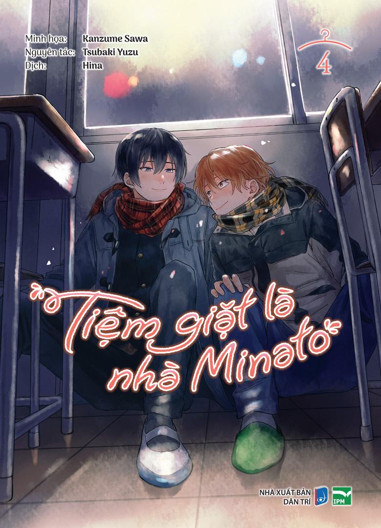 Sách - Bộ Manga - Tiệm Giặt Là Nhà Minato - Tập 4 + Tập 5 (Bộ 2 Tập) - Tặng Kèm Clear Card + Set 2 Bookmark + Standee + Set 2 Huy Hiệu