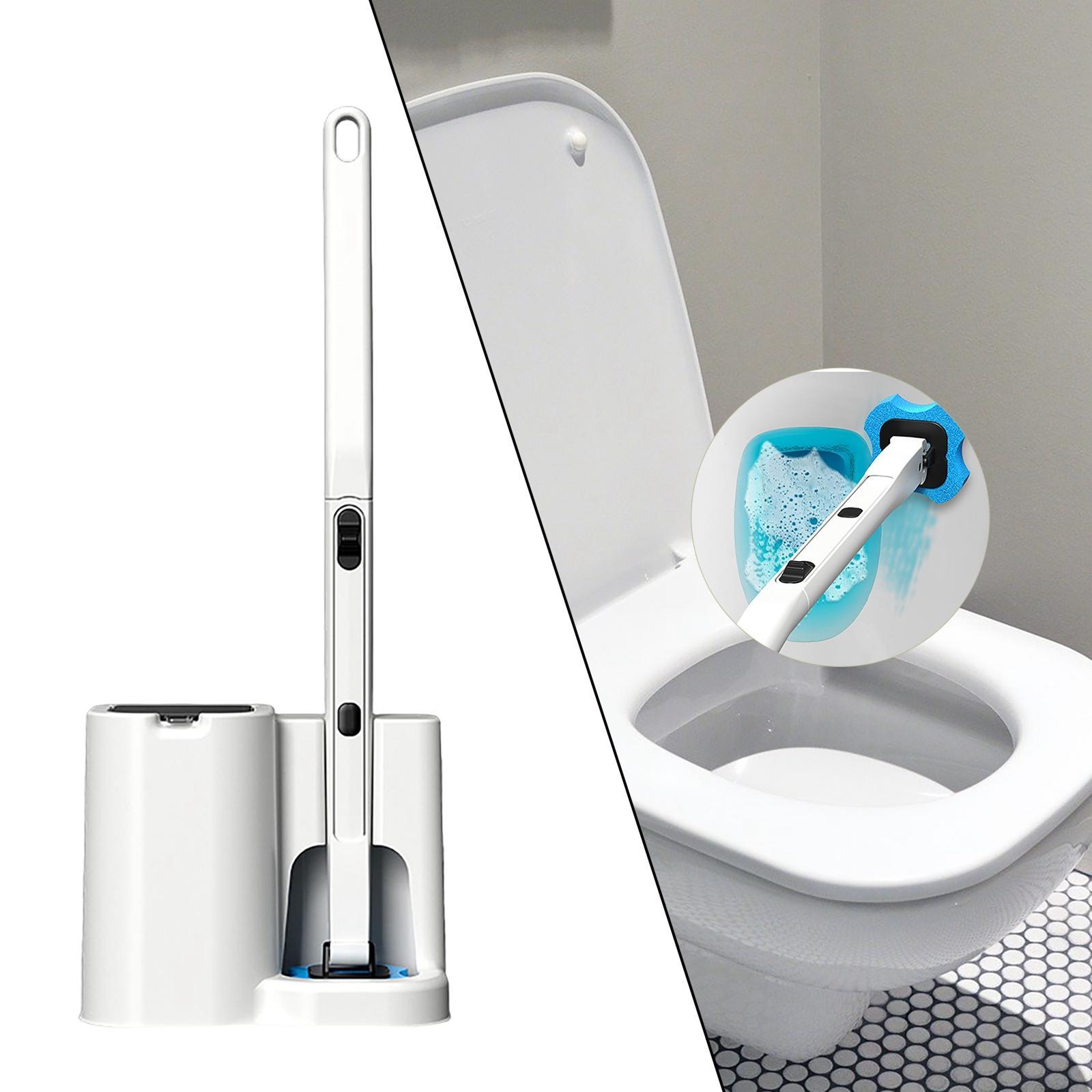 Toilet Brush Replacement Brush Head Bathroom Cleaning Tool for Bathroom