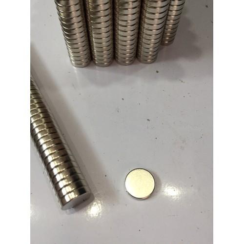 Nam châm trắng đất hiếm 12x3mm từ tính mạnh