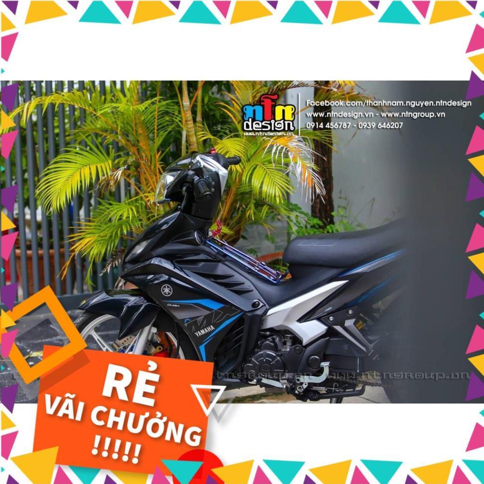 Tem Rời Exciter 135 Mẫu MX Xám Xanh