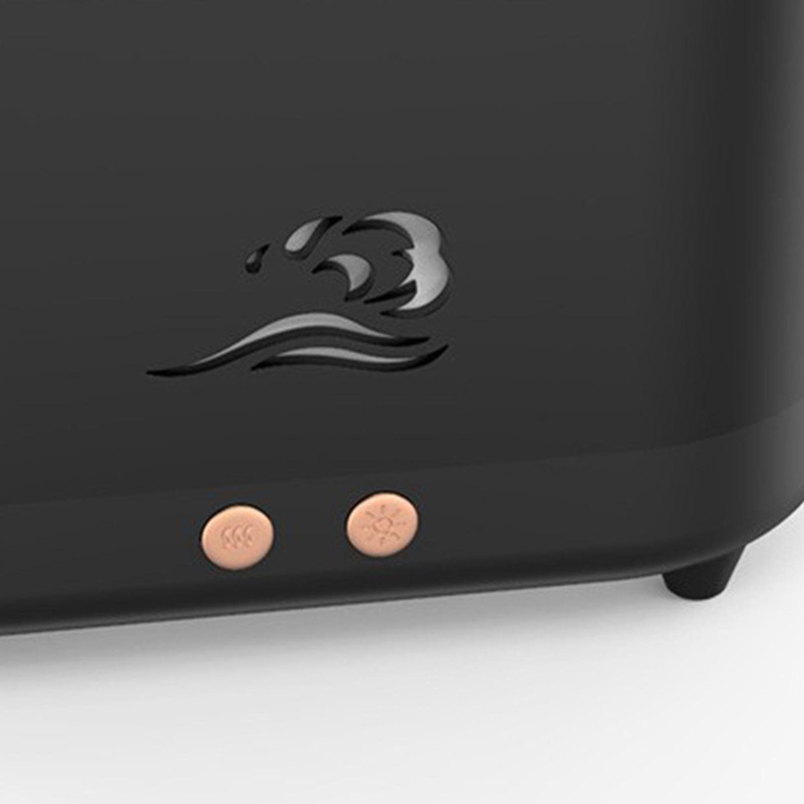 Air Humidifier USB with Realistic Flame Waterless Auto Shut Off Mist Silent