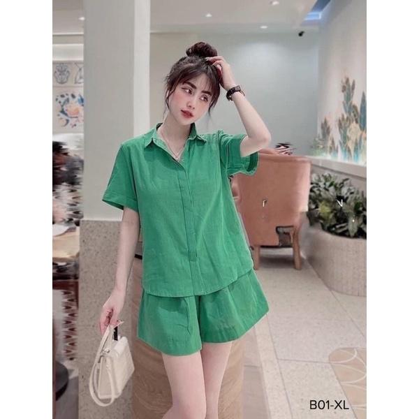 Bộ đũi tơ cộc đùi cổ đức 2022,đủ size S, M, L, XL, XXL-HCTE