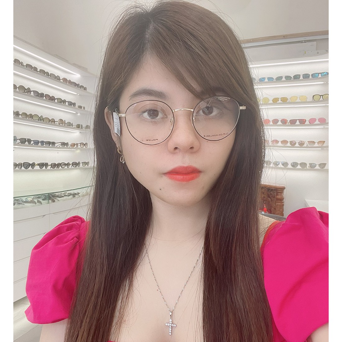 Gọng kính chính hãng Police VPLD19