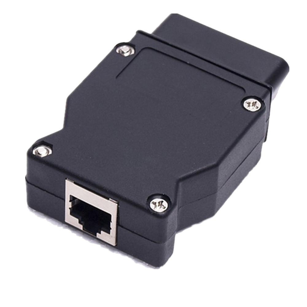 Đảm bảo chất lượng tại chỗ máy dò enet giao diện cáp mạng 16Pin Cáp cáp mạng Kết nối cắm cắm OBD cáp mạng có thể được chải và ẩn