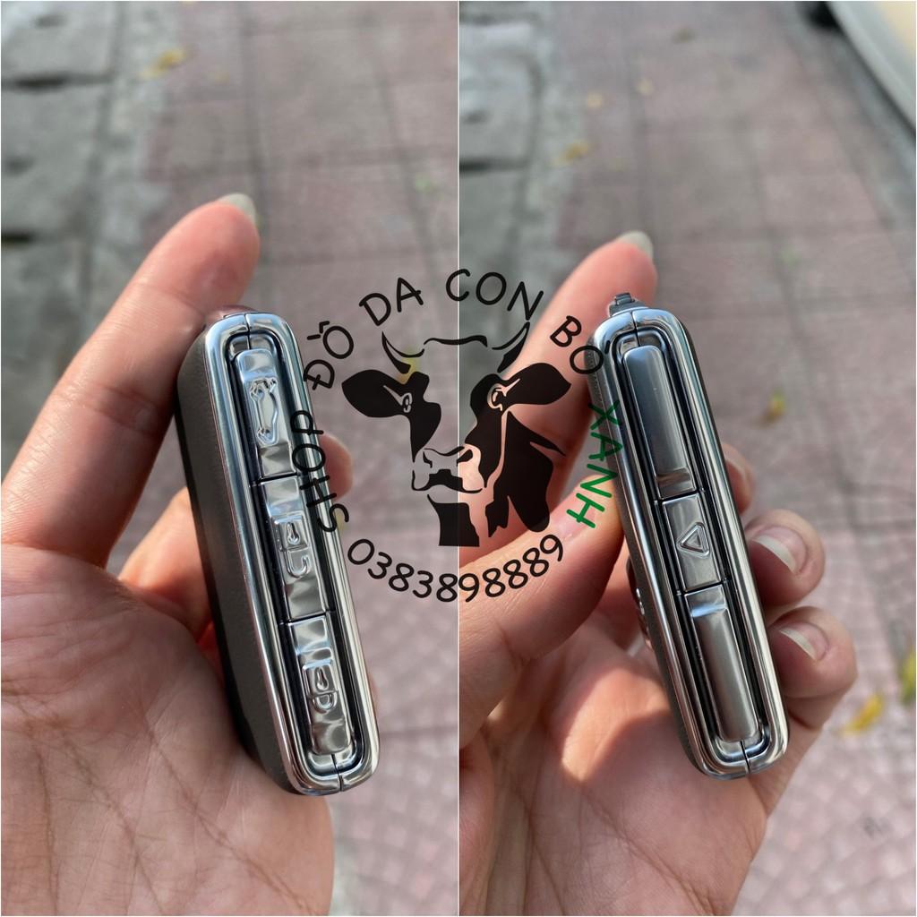 Bao da dành cho Chìa Khóa Volvo XC90, XC60, XC40, V90, S90, S60 handmade da thật 001
