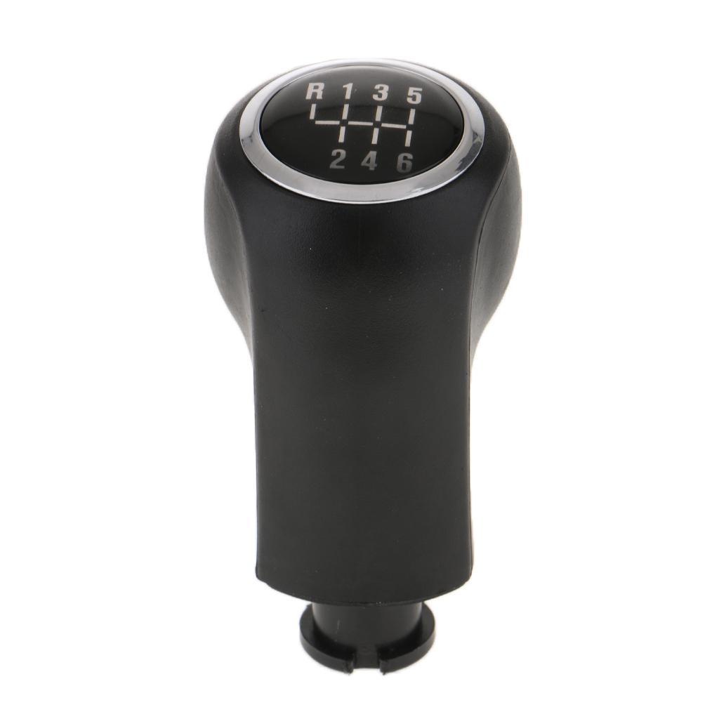 6 Speed Gear Shifter Lever Knob Handle Stick For 05-10 Vauxhall