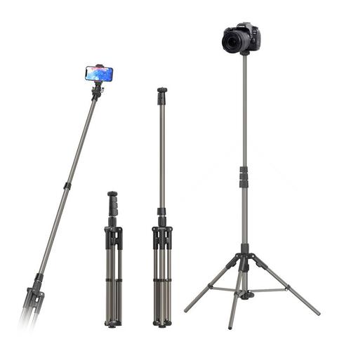 ULANZI MT-39 - HÀNG CHÍNH HÃNG - Chân Tripod có thể kéo dài 190cm, hỗ trơ xoay 360° (Không gồm ngàm kẹp đ.thoại)