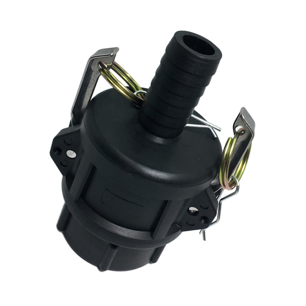 IBC Tote Tank Food Grade Drain Adapter 2inch Female Thread To 25-50mm Hose Pipe Fitting, 3 Sizes- Gardening Tools