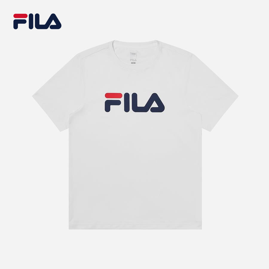 Áo thun tay ngắn thời trang unisex Fila Short Sleeve Tee - FW2RSF1005X-WHI