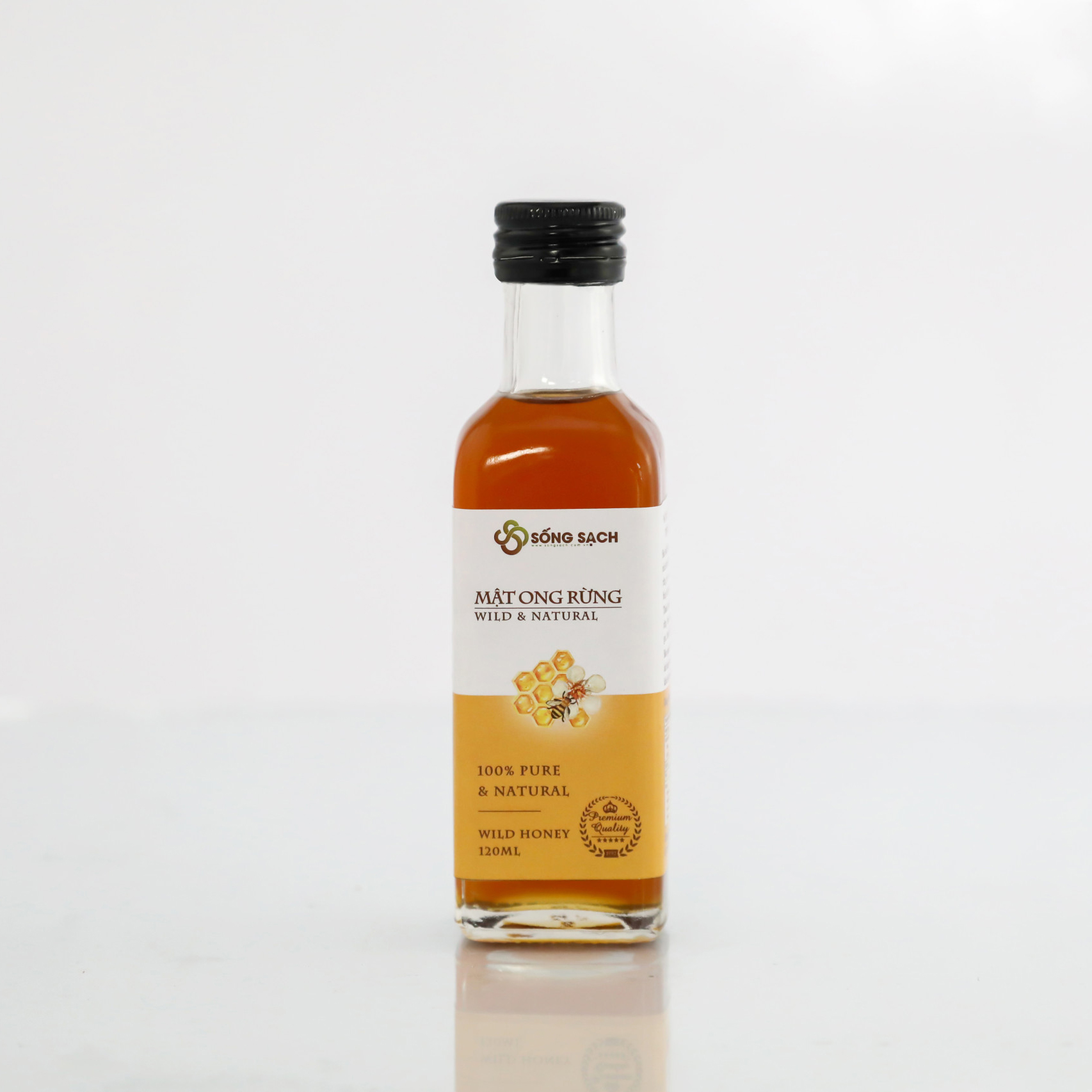 Mật Ong Rừng Sống Sạch 120ml