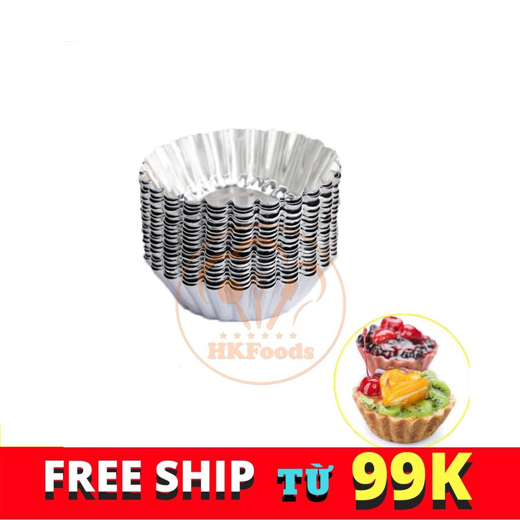Khuôn tart viền hoa 7cm