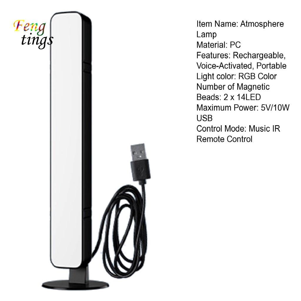 Bộ 2 Đèn Tuýp Nhiều Màu Sắc 5V / 10W