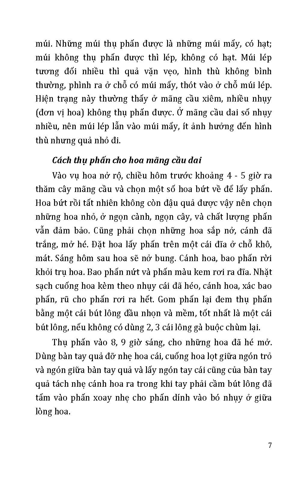 Kỹ Thuật Trồng, Chăm Sóc Cho Năng Xuất Cao Mãng Cầu, Nhãn, Xoài (Tái bản 2025)