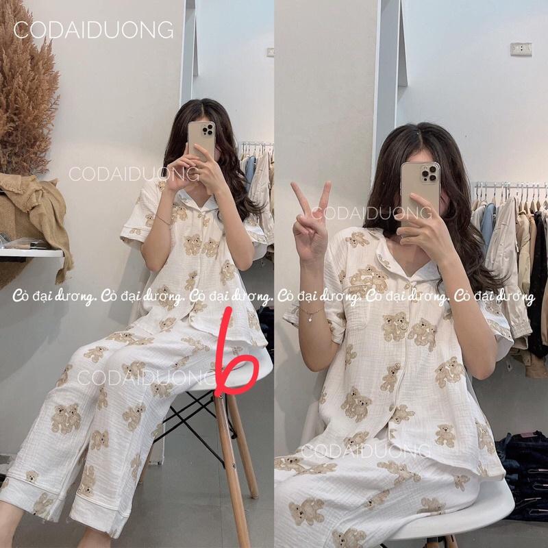 Bộ ngủ cộc chất xô đũi