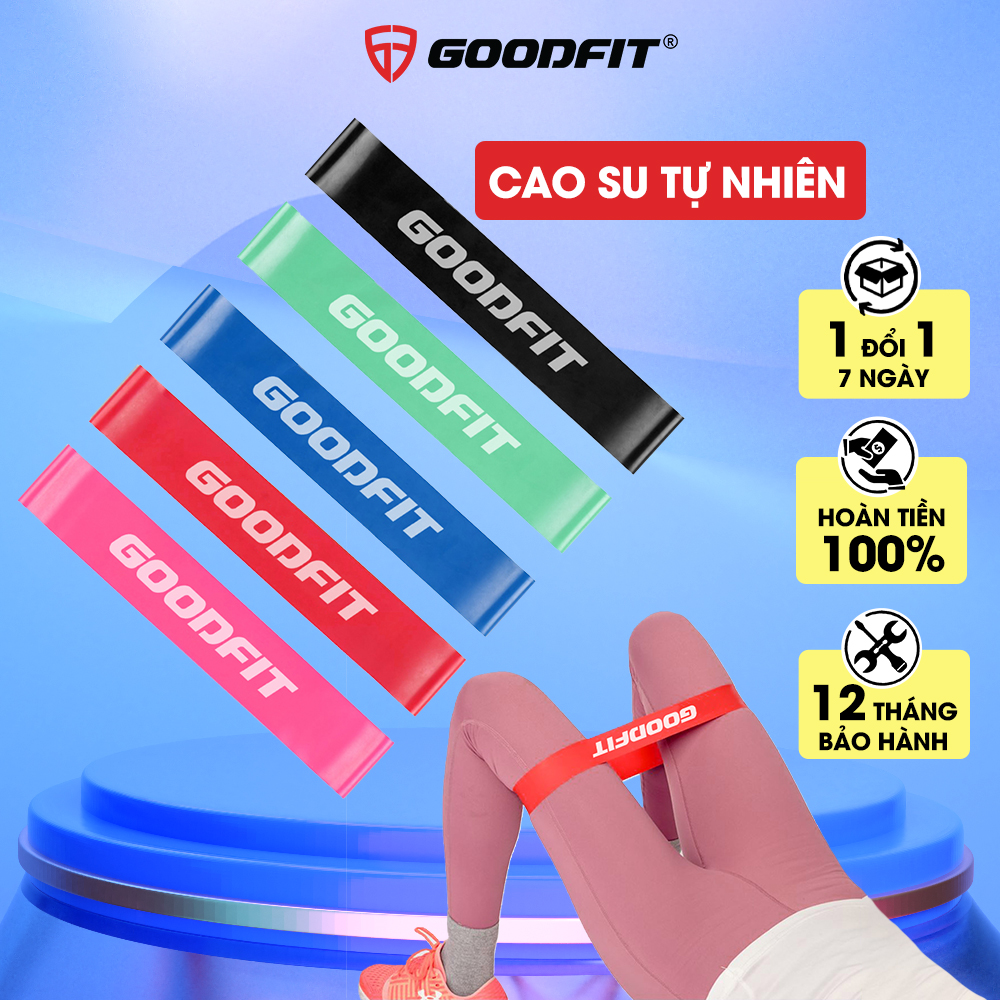 SET 5 Dây thun tập gym mini band GoodFit GF911MB