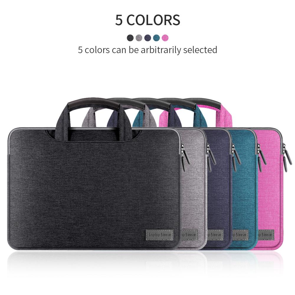 Túi Đựng Laptop Tay Dành Cho Macbook Air Pro 11 12 13 14 15.4 15.6 Inch Xách Tay Chống Nước Xách Tay Dành Cho ASUS Lenovo Dell HP